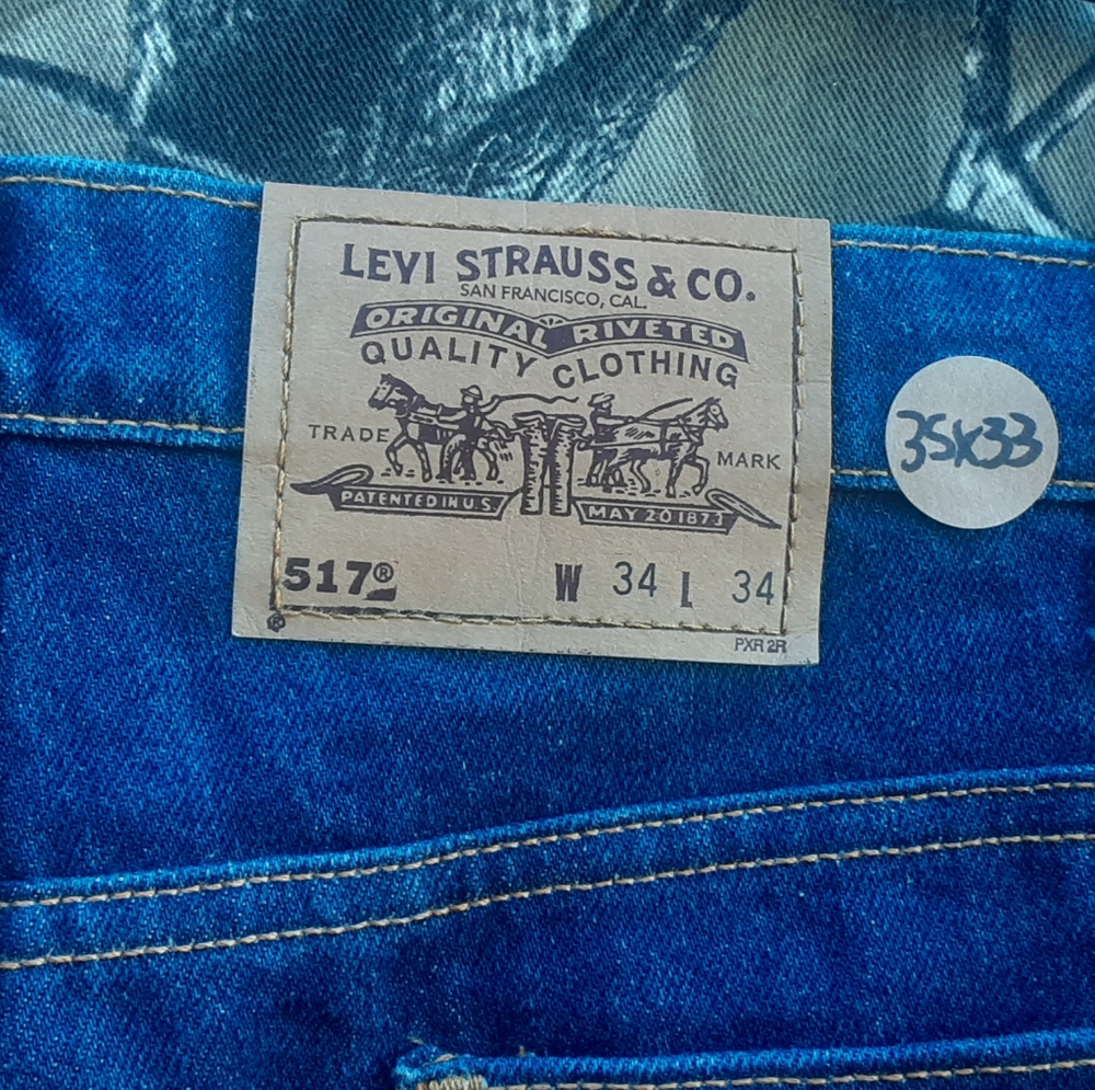 Orange Tab Levi's 517s, Lots of Sizes and Colors!